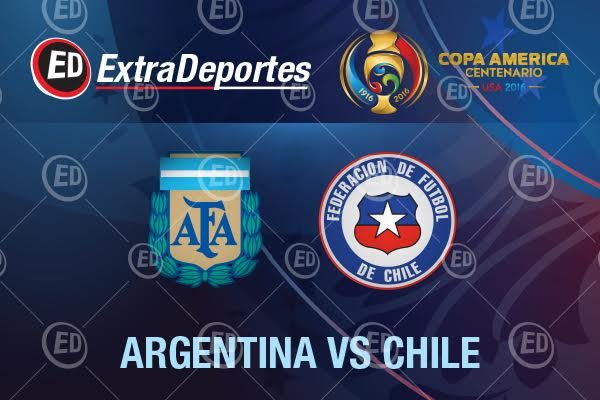 Argentina vs Chile Copa America Centenario 2016