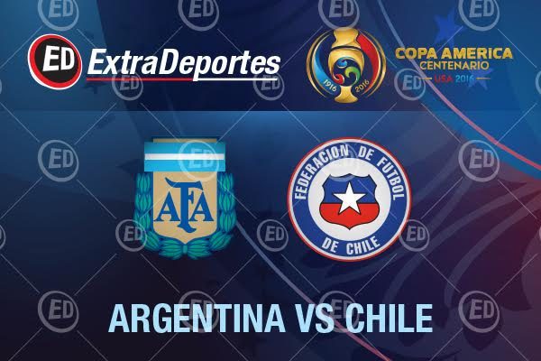 Argentina vs Chile Copa America Centenario 2016