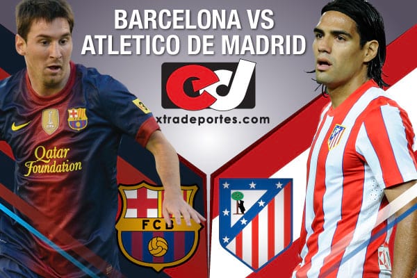 Barcelona vs Atletico de Madrid 2012 - Messi vs Falcao