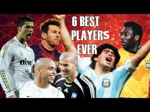 Cristiano Ronaldo vs Messi vs Maradona vs Pele vs Zidane vs Ronaldo