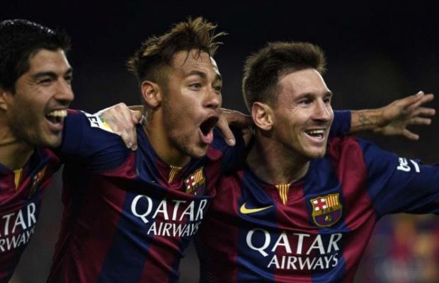 Messi, Neymar y Luis Suárez