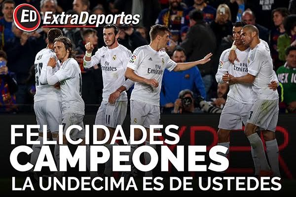 Real Madrid Campeon UEFA Champions League 2016