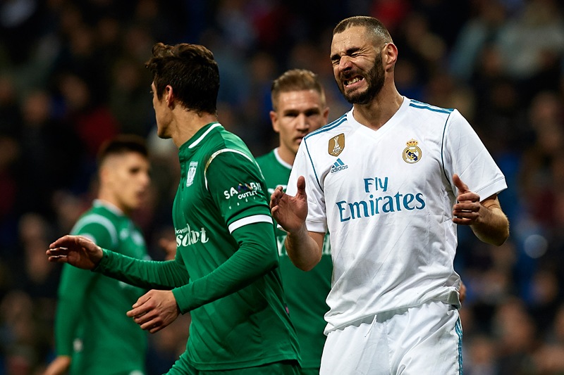 Real Madrid vs Leganes Liga de Espana